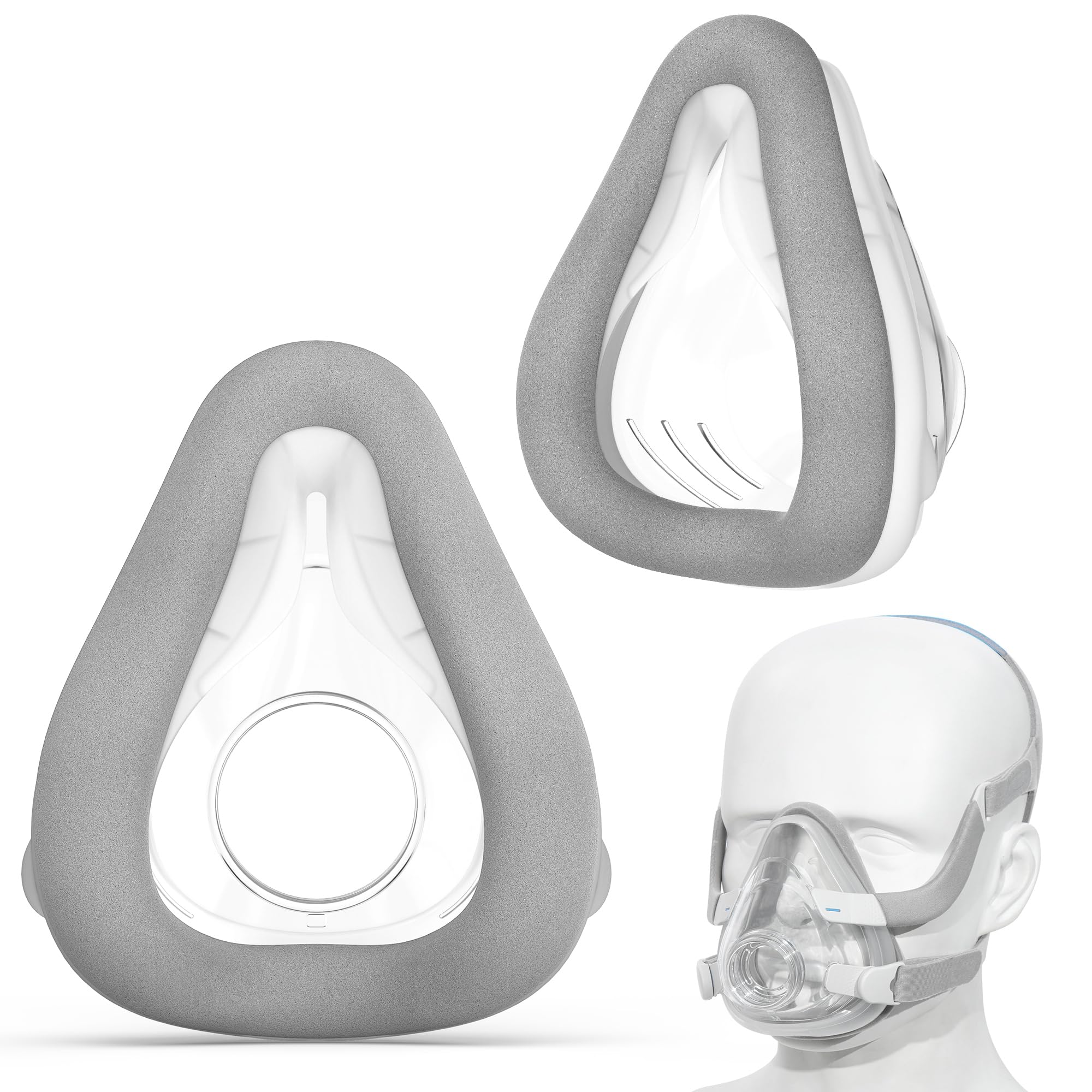ItAll CPAP cushion for Airtouch F20 with memory foam, more comfortable contact and seal.