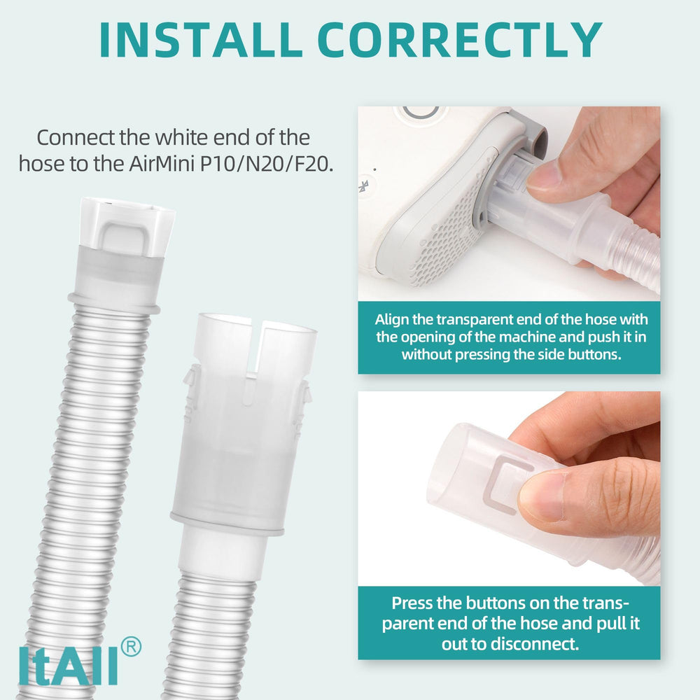 ItAll replacement tubing compatible with Airmini P10 N20 F20 N30.