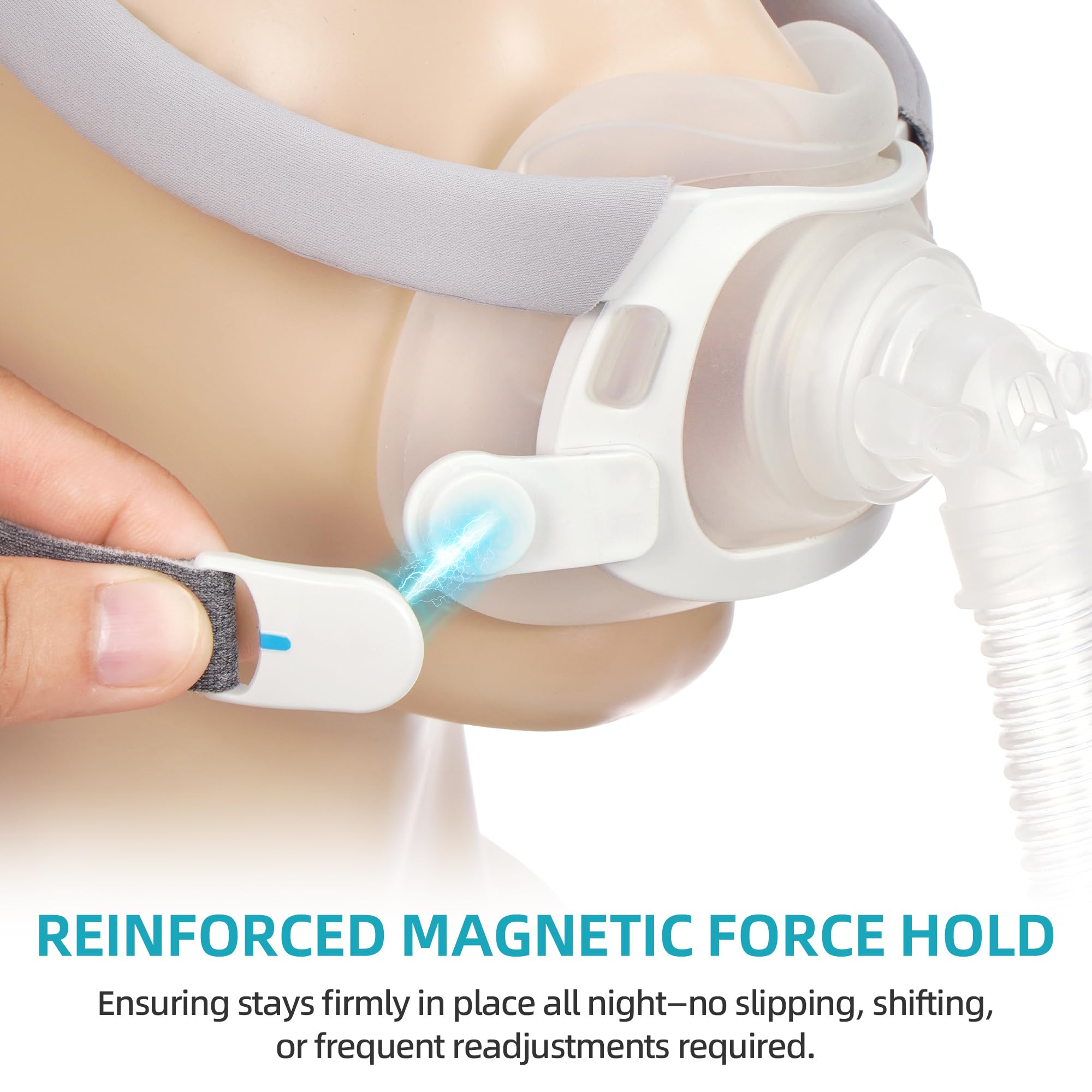 ItAll diffused vent system reduces noise for quieter sleep.