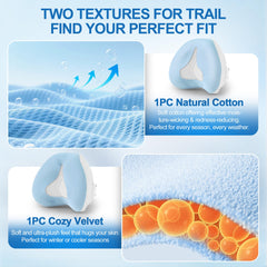 ItAll N20 cushion on CPAP frame demonstrates easy installation.