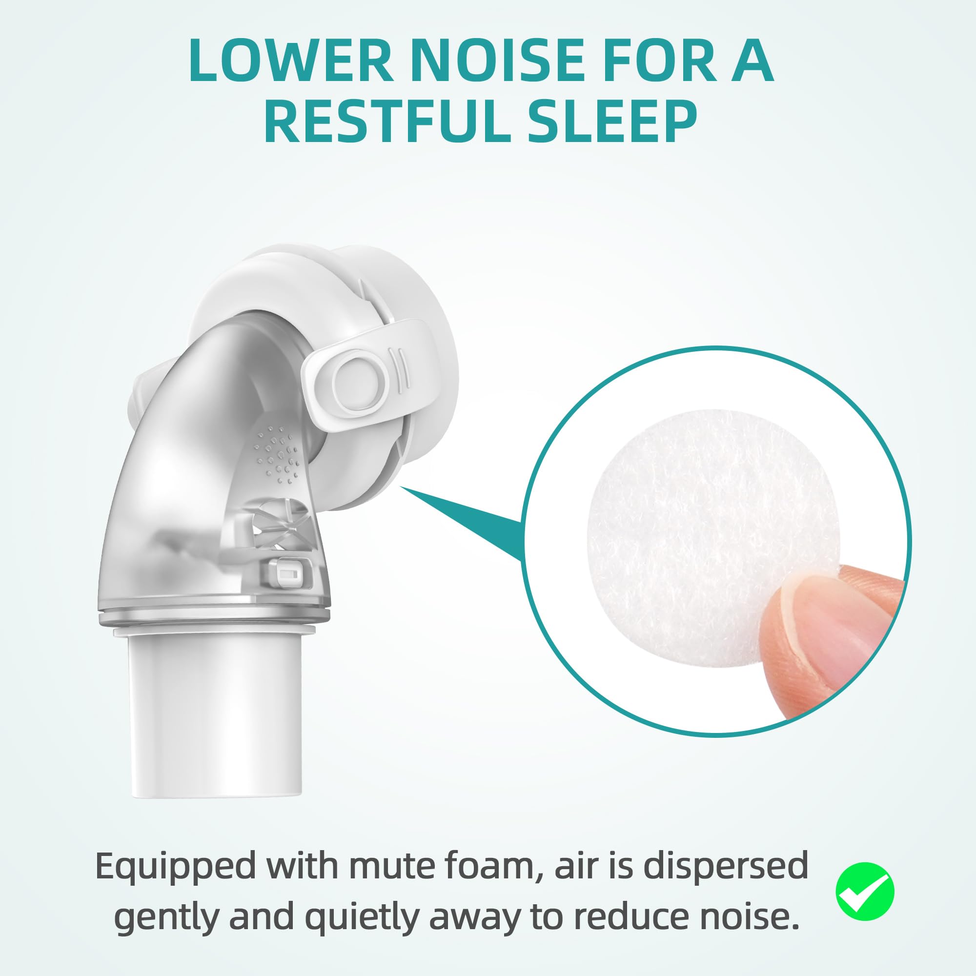 ItAll quick-release swivel elbow enables fast detachment during the night