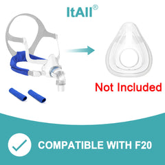 ItAll replacement kit for AirFit F20 supports easy setup.
