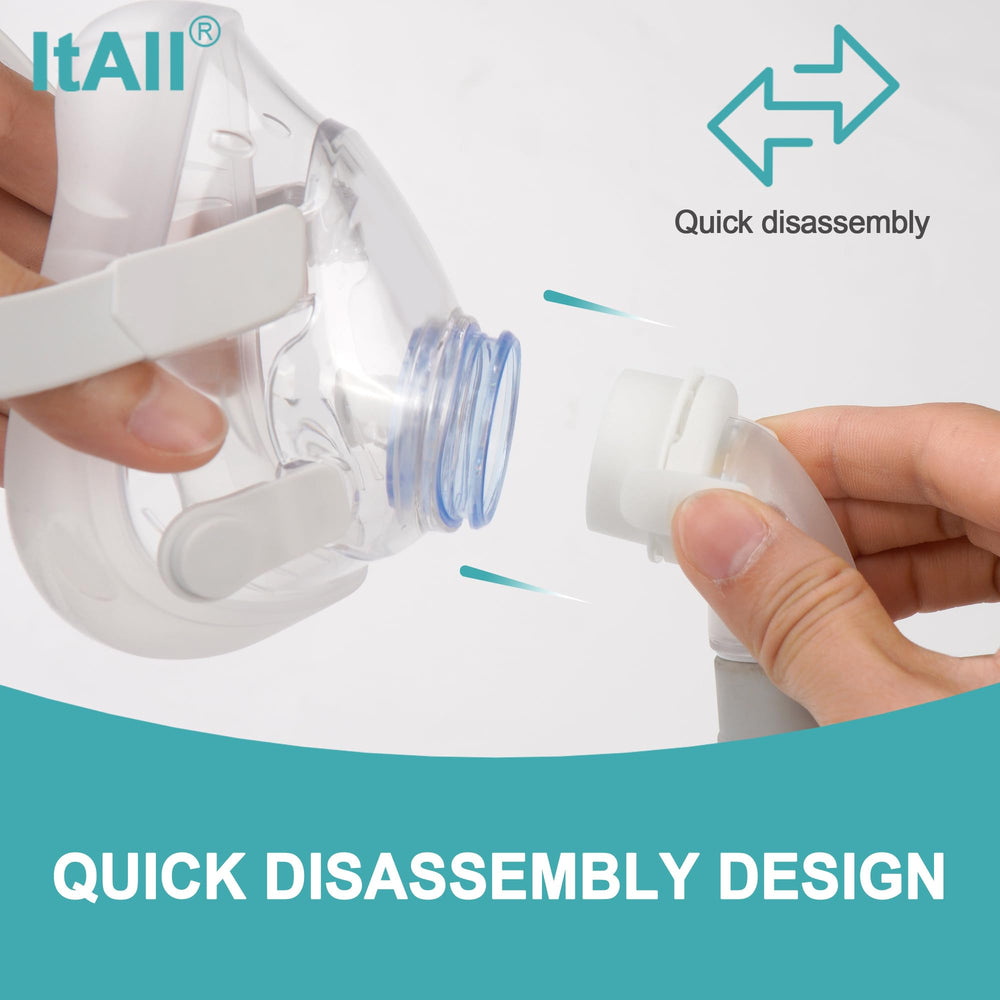 ItAll strap covers in soft fleece reduce redness and irritation.