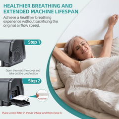 ItAll 8-piece CPAP replacement kit for easy maintenance.