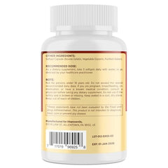 Itharoventis omega-3 softgels bottle provides EPA and DHA support.