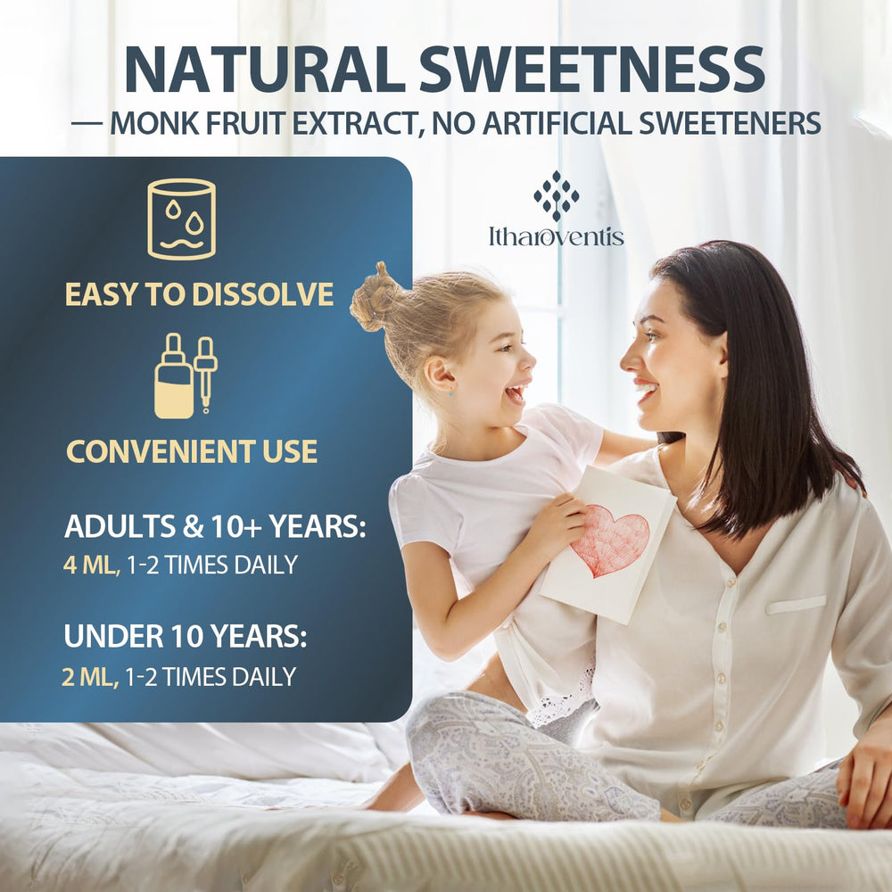 Itharoventis Zeolite Detox Liquid Drops under-tongue use with water for quick consumption.