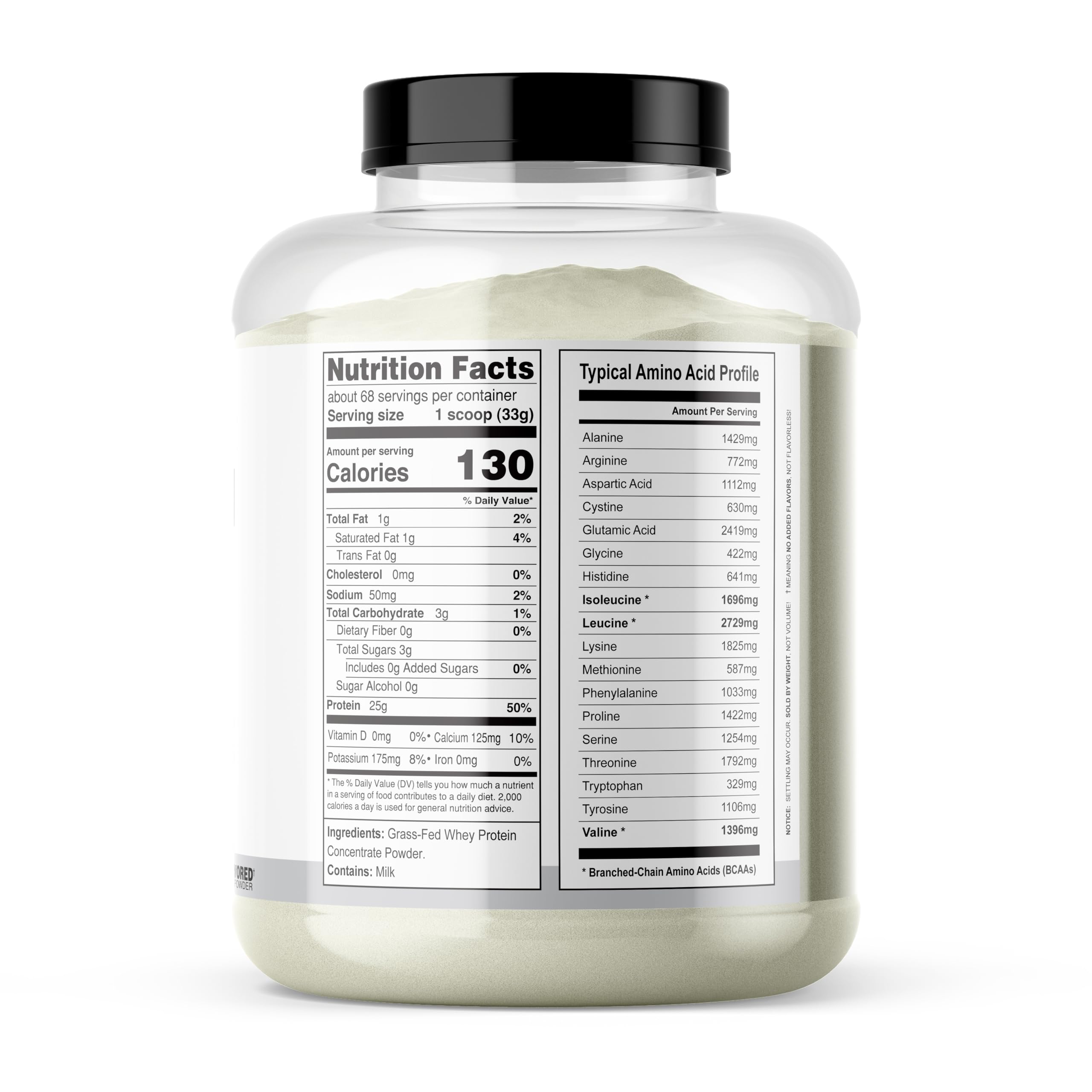 It's Just! grass-fed whey from pasture-raised cows for clean, high-quality protein.