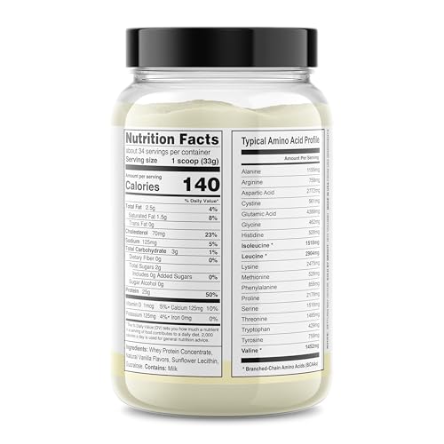 Its Just! whey protein USA-made label signals strict quality and safety.