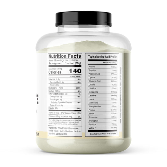 It's Just! vanilla whey protein shake ready in seconds.
