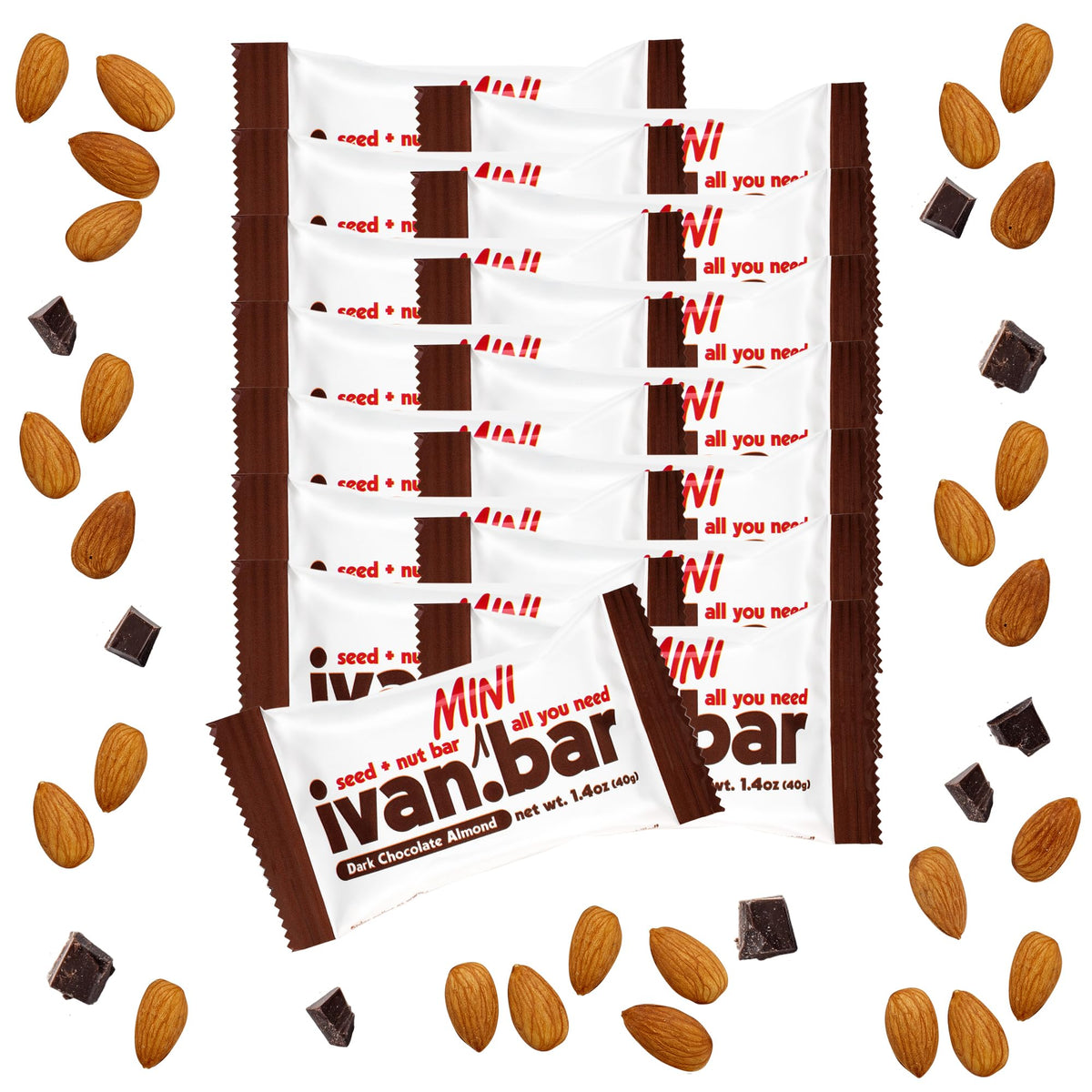 ivan-bar protein packed energy snack bar chocolate for on-the-go vegan energy