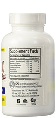 Ivory Caps ingredients chart emphasizes Bearberry-derived arbutin for brightening synergy