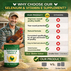 IVULTRA poultry supplement powder in a tub opened for seasonal wellness.