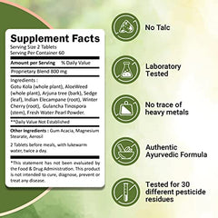 Gotu Kola ingredient in Ivy's Mukta Vati supports holistic wellness