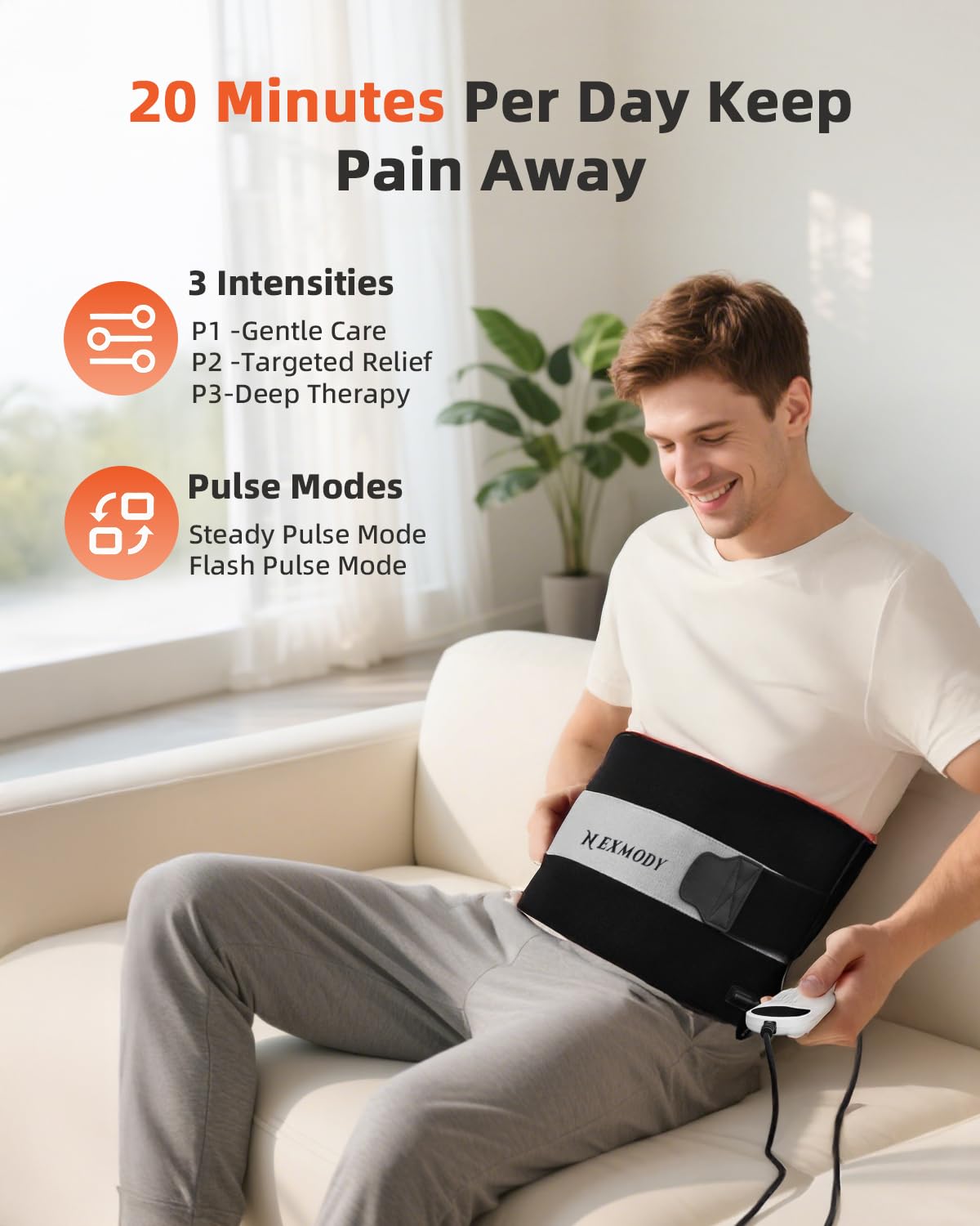 IWETQFF full-wrap pad around hips and thighs for muscle tension relief