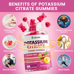 Jabsah gummies labeling shows gluten-free and vegan attributes.