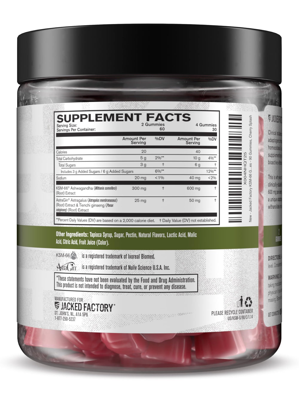 Jacked Factory Ashwagandha Gummies mood balance scene in use