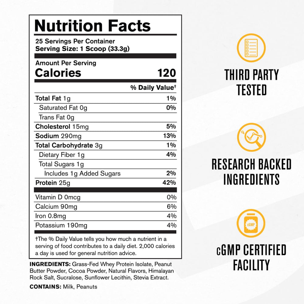 Jacked Factory Authentic ISO post-workout recovery shake shows convenient protein support.