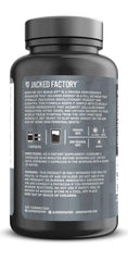 Jacked Factory Build-XT 60 veggie pills label, emphasizing plant-based daily support.