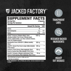 Jacked Factory Build-XT Max cGMP seal and quality badge