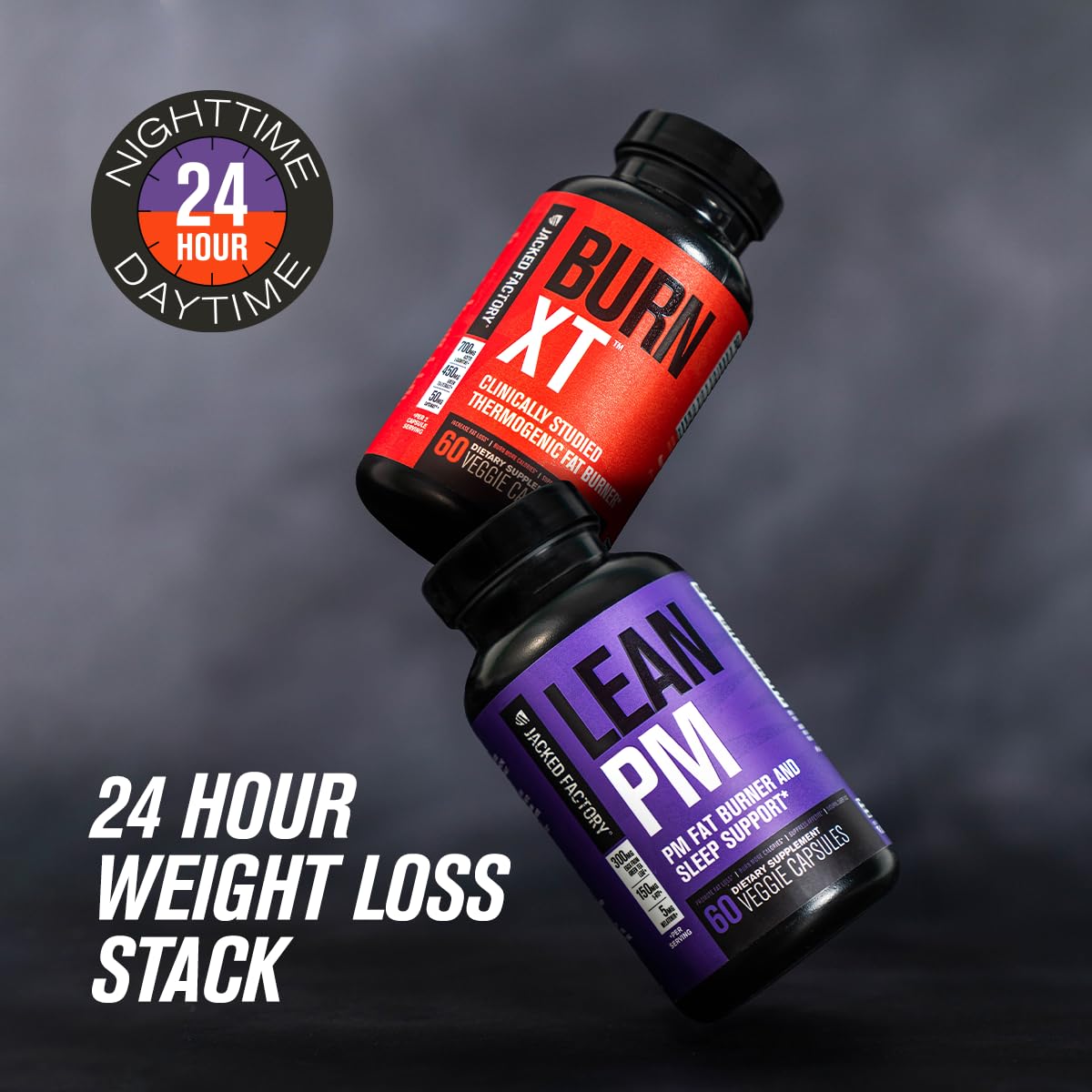 Active ingredients panel on Burn-XT bottle supports safe daily supplementation.
