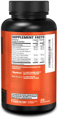 Transparent labeling emphasizes quality ingredients in Burn-XT packaging.