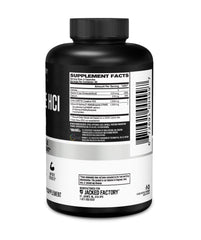 Jacked Factory capsules closeup showing uniform texture