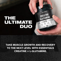 Jacked Factory Creatine Glutamine scoop ready for lean gains