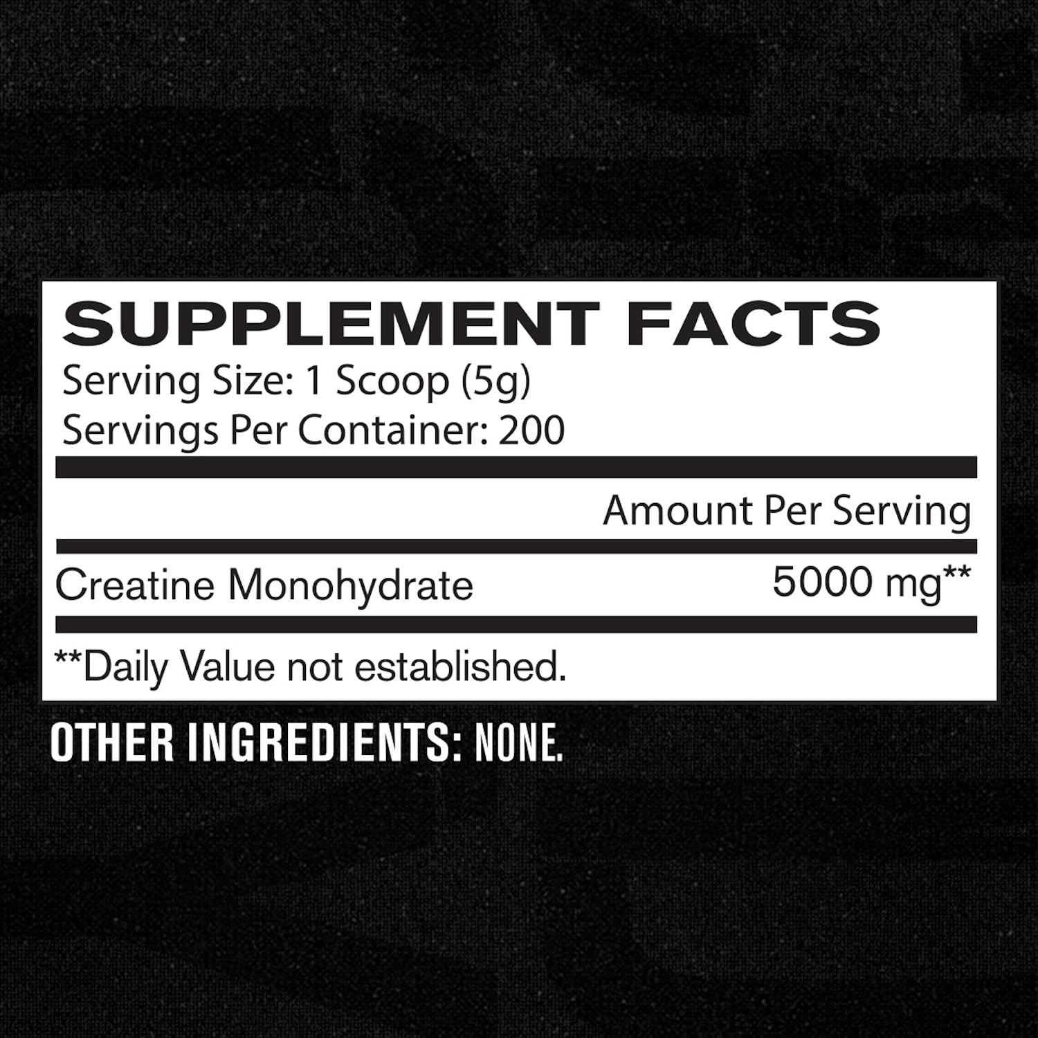 Jacked Factory Creatine Monohydrate powder close-up on clean ingredients.
