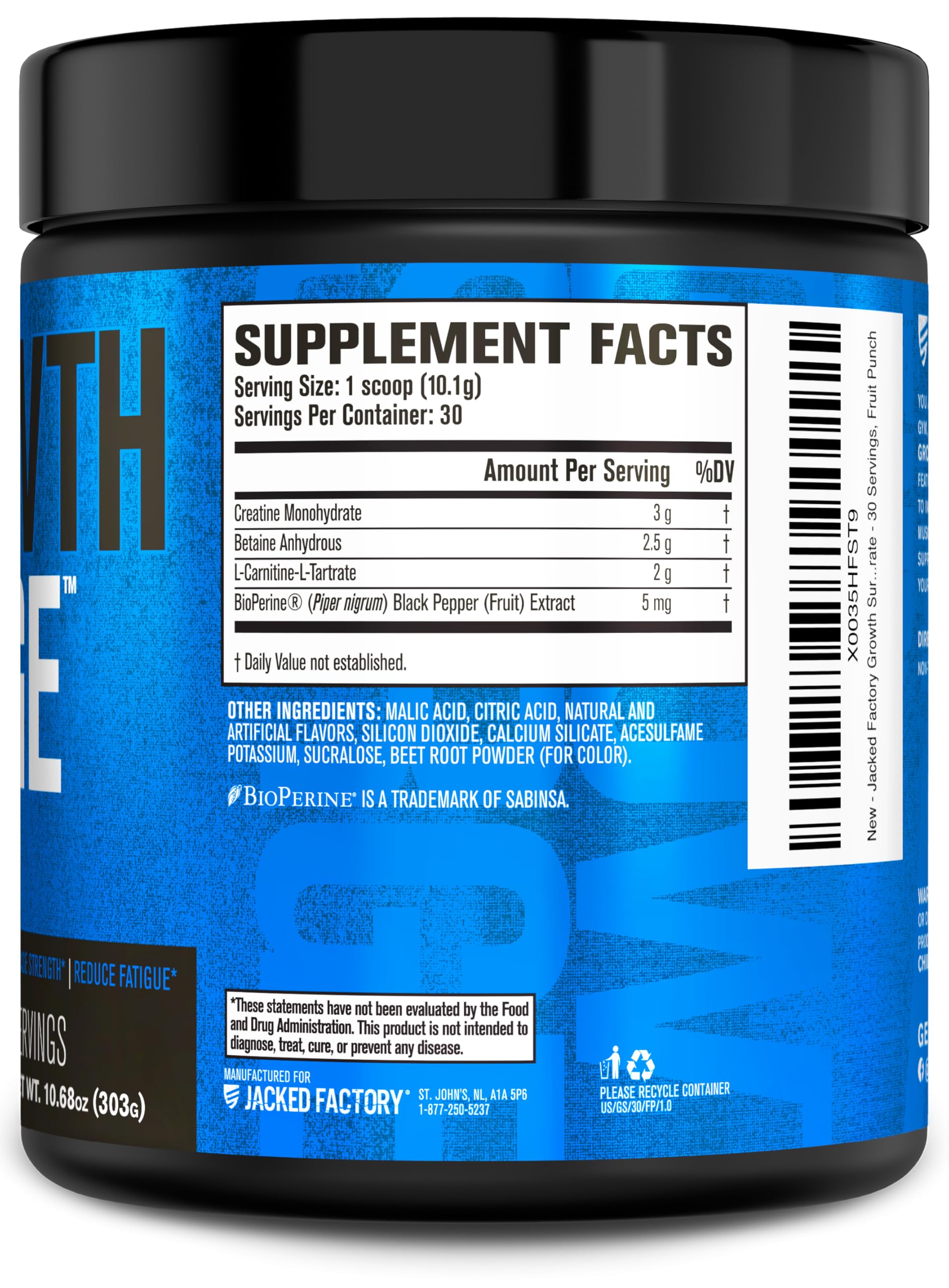 Growth Surge serving idea illustration suggesting routine supplementation