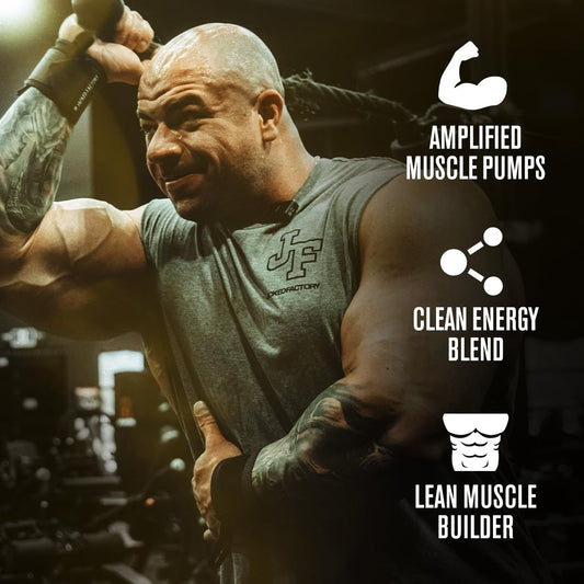 Nitrosurge Build label close-up highlights Con-Cret and ElevATP ingredients.