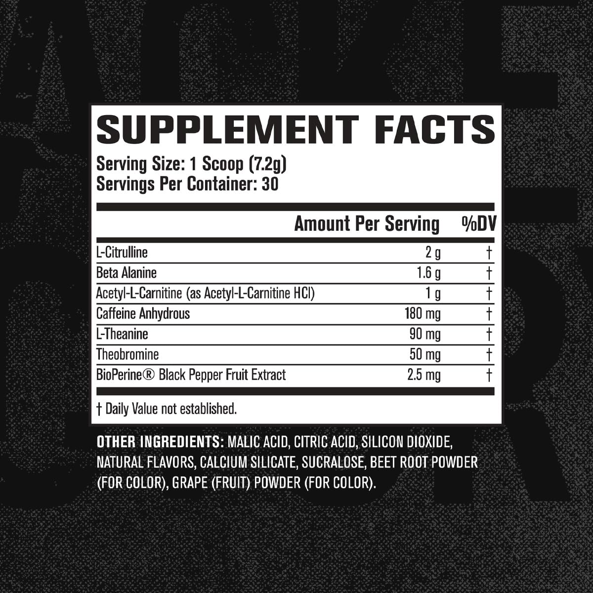 Product in gym setting promoting lean physique support during sessions.