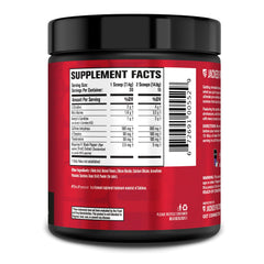 Closeup texture of NITROSURGE Shred powder hints at a clean formula.