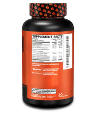 Product packaging and label emphasizing quality and manufacturing standards.