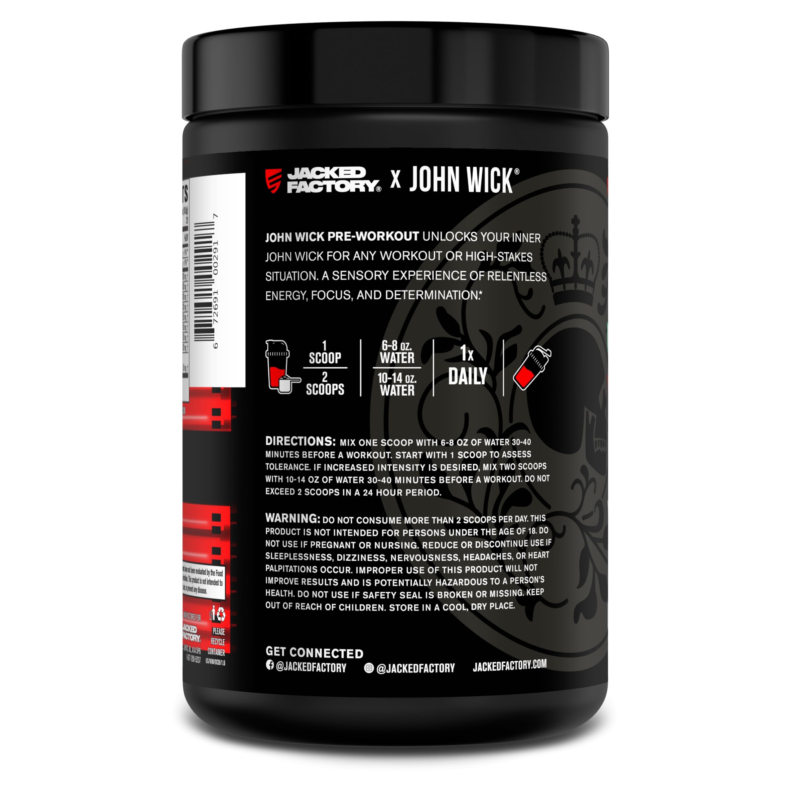 Wick Mode bottle angle view highlighting premium packaging.