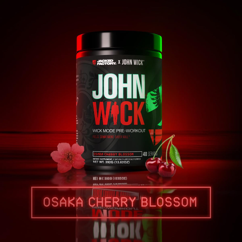 Wick Mode scoop ready to mix for a focused training session.