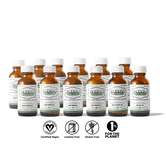 Jackson’s amber glass bottle preserves potency and reduces plastic waste