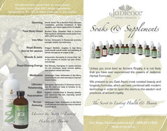 JADIENCE Detox bath scene with steam creating spa-like atmosphere.
