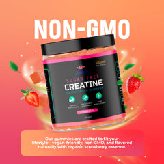 Jaeva creatine gummies closeup—clean-label ingredients.