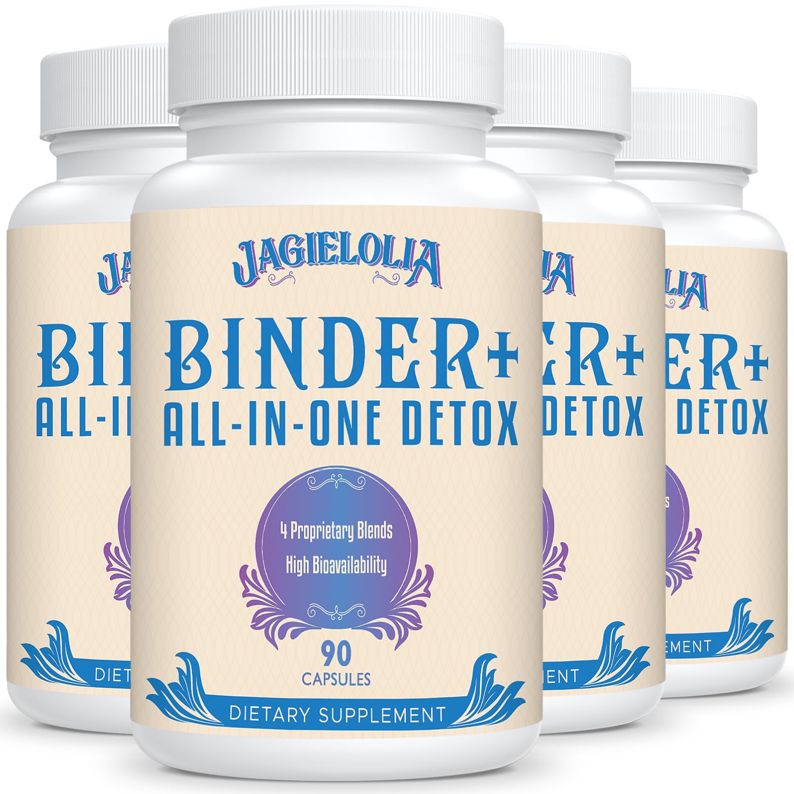 Jagielolia all-in-one detox binder bottle front for daily wellness support