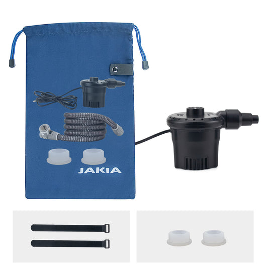 JAKIA CPAP hose dryer front view with simple on/off control.