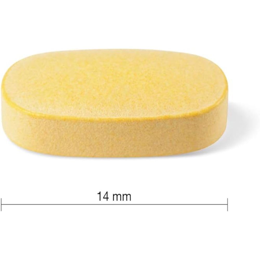 Jamieson B50 Complex tablets dispensed, convenient dose for energy and immune support.