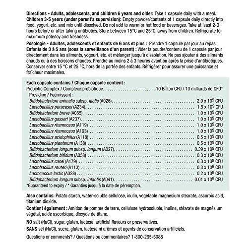 Jamieson Probiotic bottle on shelf, trusted probiotic option for routine