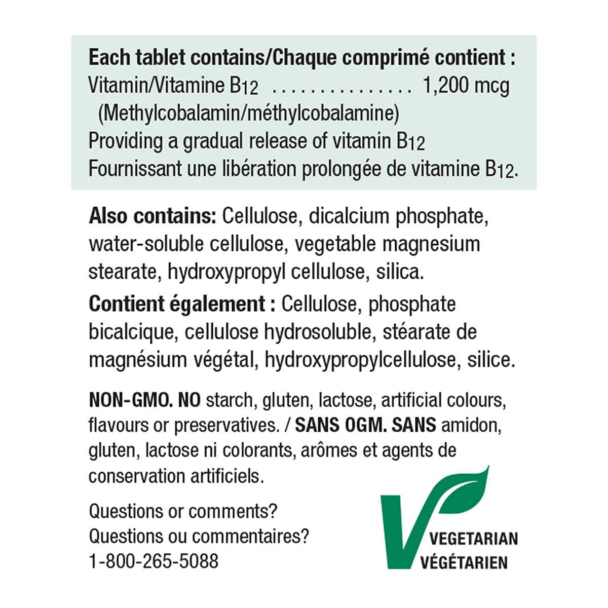 Jamieson Timed Release B12 capsules close-up—gluten-free, non-GMO daily vitamin for metabolism