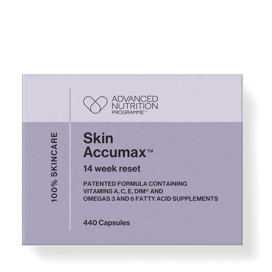 Jane Iredale Skin Accumax 14-week reset box promoting healthy skin