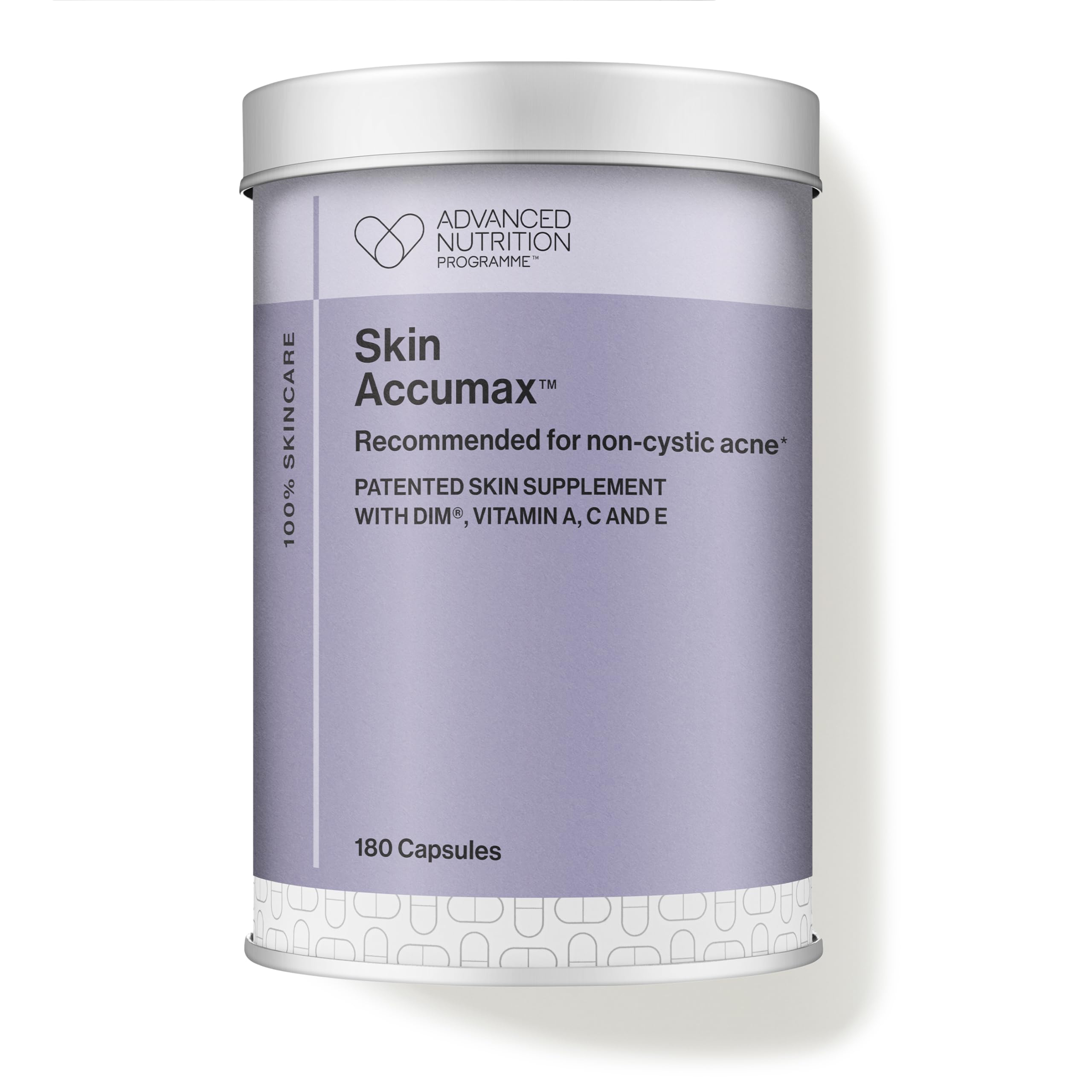 Jane Iredale Skin Accumax bottle shown for daily skin support.