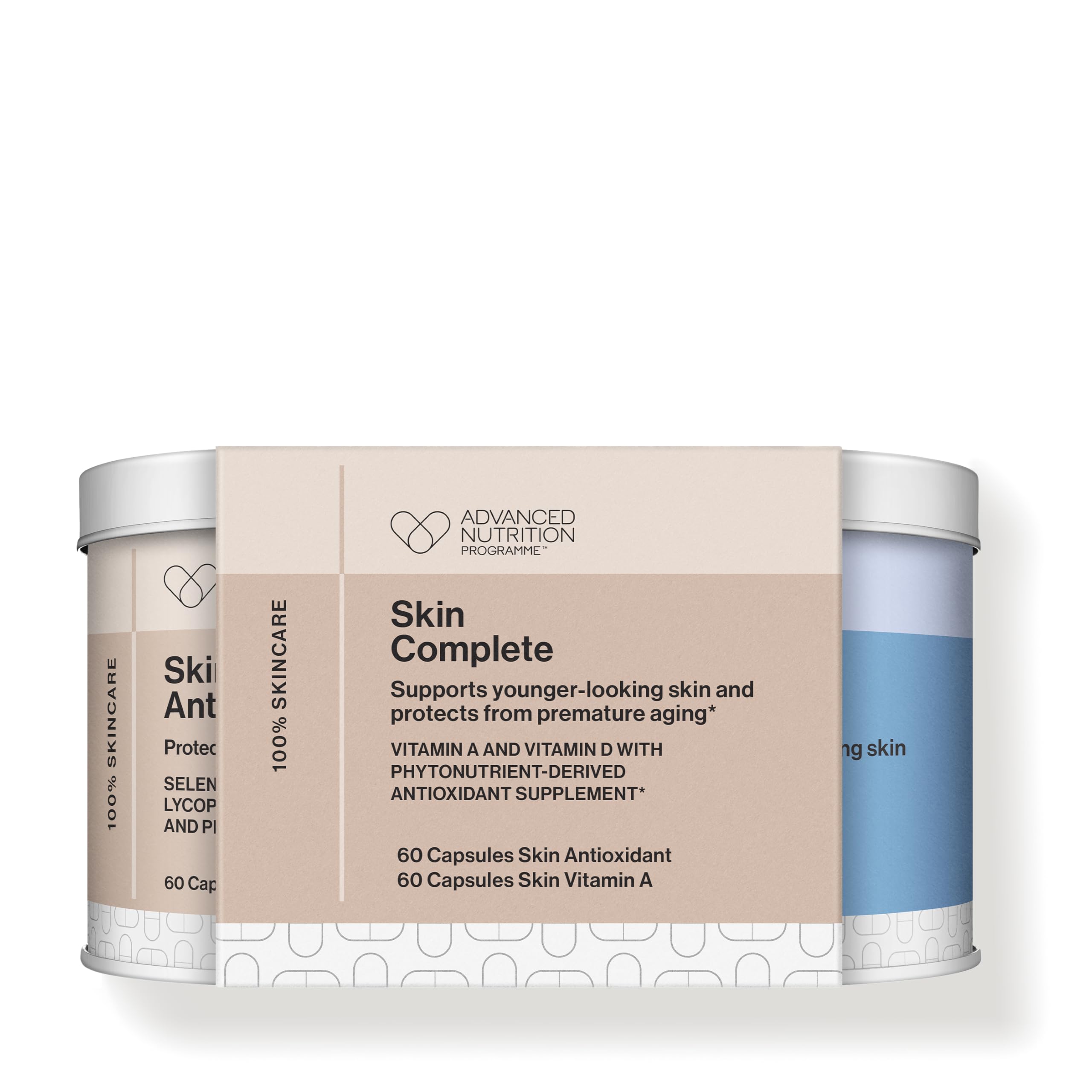 Jane Iredale Skin Complete pack front view supporting healthy skin.