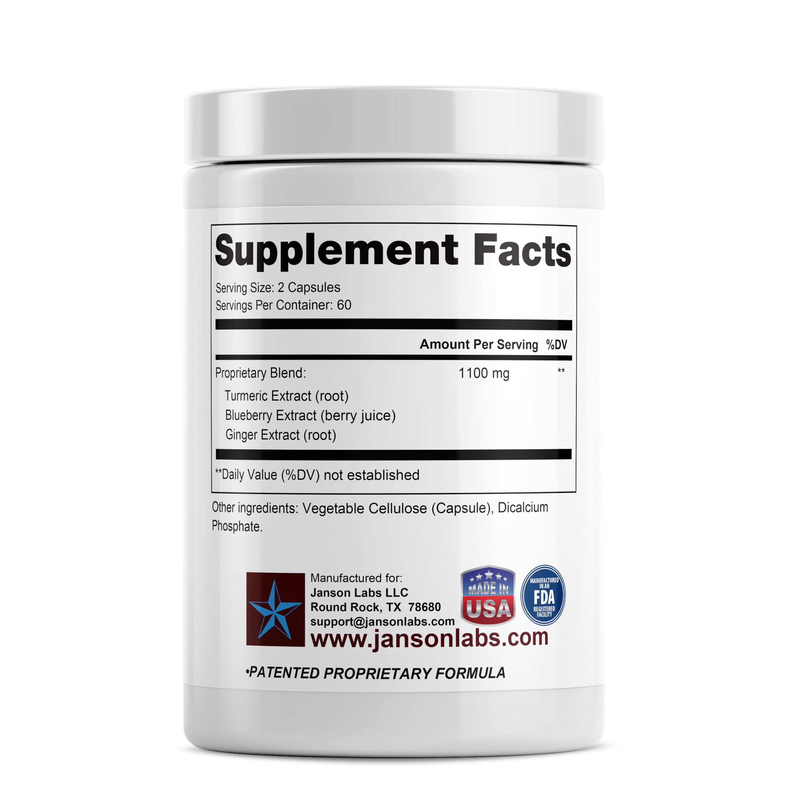 JL-7 blueberry extract capsules highlighting antioxidants for gut health