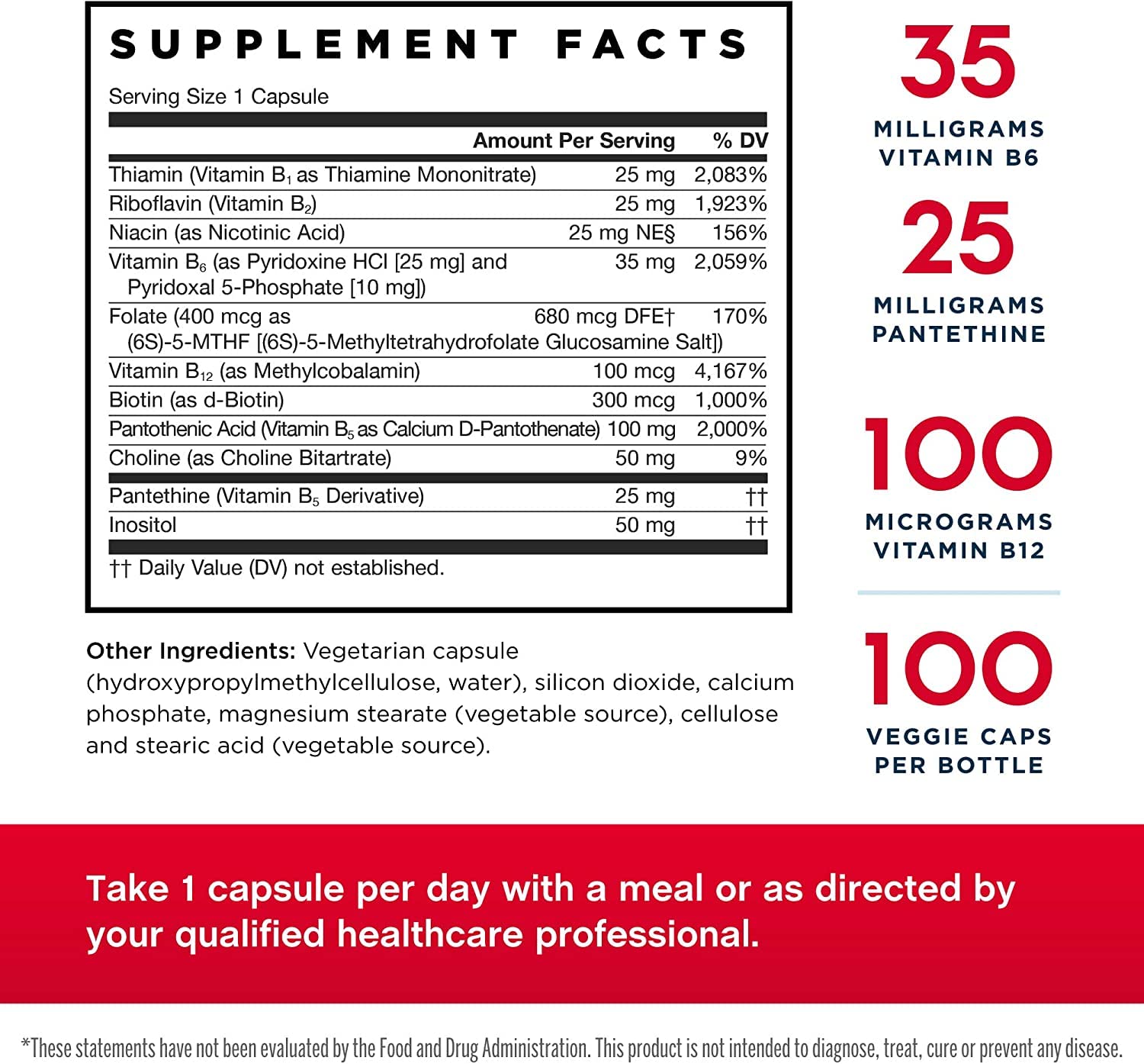 Capsules visible inside Jarrow B-Right bottle for easy supplementation