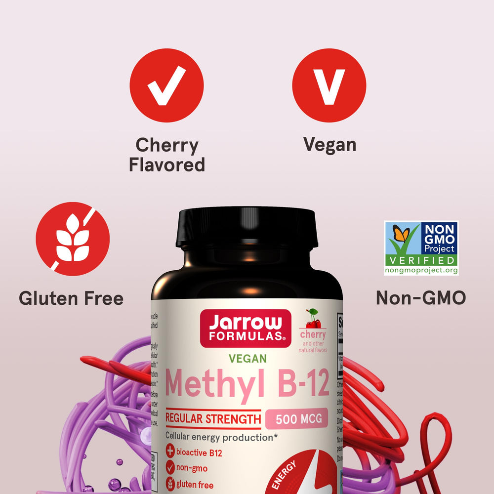 Jarrow Formulas 12-pack methyl B-12 supplement for ongoing routine