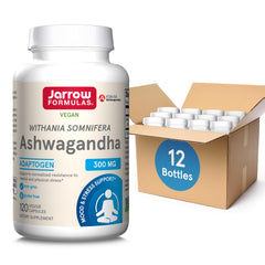 Jarrow Formulas Ashwagandha 300 mg bottle for daily vitality